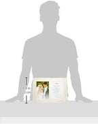 Lenox True Love Double Invitation Frame, 9-Inch - 812614, Metallic