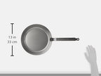 Matfer Bourgeat Black Carbon Steel Frying Pan, 11 3/4"