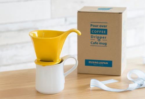 Zero Japan - Bee House Pour Over Coffee Dripper - Lead-Free & Cadmium-Free Ceramic Coffee Maker with Elegant Peek Hole, Drip Cone Brewer Coffee Gifts, Brewing Accessories - Tomato, Standar Size