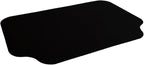 RESILIA Large Under Grill Mat – Heavy Duty, Reusable Outdoor Floor Protector Mats for Deck, Patio, & Garage – 72 Inch x 48 Inch with 12 Inch Splatter Protection Lip, Black Orange Peel, Made in the USA