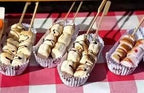 Gmark Bamboo Paddle Skewers 10" 100pc/Bag, Kabob Skewers, BBQ Skewers for Outdoor Grilling GM1074