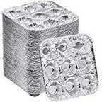 9-Cavity Mini Cupcake and Muffin Pans | Disposable Aluminium Baking Pans | Use for Baking Mini Muffin, Cupcake, Cake | For Weddings, Parties, Birthdays, Gatherings (100 Pack)