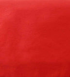 Yourtablecloth Heavy Duty Vinyl Round Fitted Tablecloth (Table Cover) with Flannel Backing Vibrant Colors Elasticized Tablecloth Great for Indoor and Outdoor Dining and Playing Cards 42” Ruby Red