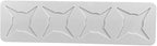 3D Hollow Leaf Fondant Lace Mold Multi Leaves Flower Candy Mold Chocolate Sugar Craft Cake Decoration Cupcake Top (H Darts_8.28 * 2.32 * 0.12inch)