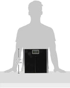 Eat Smart Precision Premium Digital Bathroom Scale with 3.5 inch Readout Display and "Step-On" Technology, Bath Scale for Body Weight, 400 lb Capacity, Black