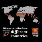 Copper Moon Cold Brew Ground Coffee Packs, Medium Roast, 4 filter pouches, 8 oz