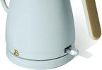 Beautiful 1L Electric Gooseneck Kettle, Precision Pour Spout, 1200W Fast Boil, Auto Shut-Off, Cordless, Stainless Steel, Tea & Coffee Maker with Ergonomic Handle, Matte Finish (Hydrangea)