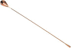 Barfly Teardrop Bar Spoon, End 15 3/4" (40 cm), Copper