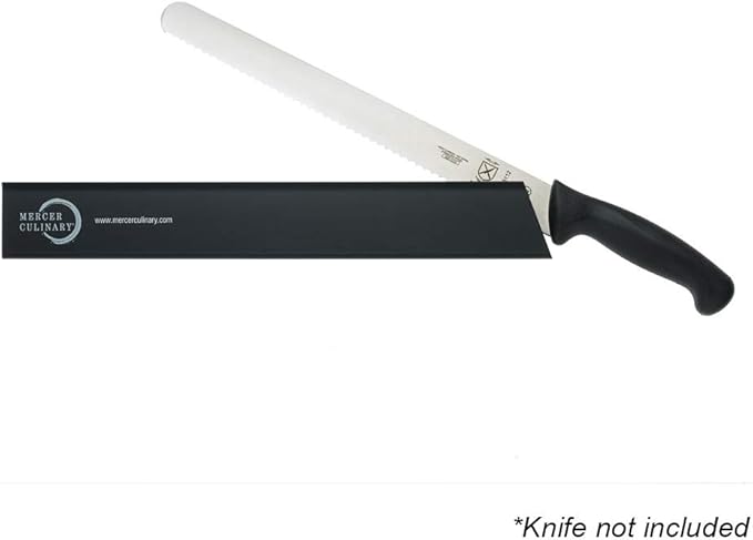 Mercer Culinary M33119P Knife Guard, 14 x 2 inch, Black