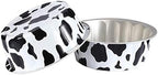KEISEN 4 2/5" 235ml 8oz 24/PK Disposable Aluminum Foil Cups for Muffin Cupcake Baking Bake Utility Ramekin Cup(COWLINE)