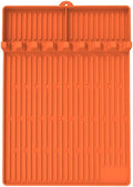 Silicone Grill Mat Compatible with Blackstone, Silicone Griddle Tools Mat with Drip Pad, Spatula Mat for Outdoor Grill Kitchen Counter