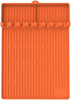 Silicone Grill Mat Compatible with Blackstone, Silicone Griddle Tools Mat with Drip Pad, Spatula Mat for Outdoor Grill Kitchen Counter