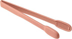 carrotez Silicone Cooking Kitchen Tongs, Anti-Slip,Non-Scratch Serving Tongs 9.25 Inches - Coral Pink