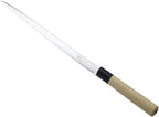 Mercer Culinary Asian Collection Left Handed Yanagi Sashimi Knife with NSF Handle, 10-Inch