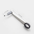 Orange Peeler Tool – 304 Stainless Steel Citrus Peeler for Oranges, Lemons & Grapefruits, Ergonomic Safe Cutter & Easy Fruit Skin Remover, Durable Handheld Citrus Slicer