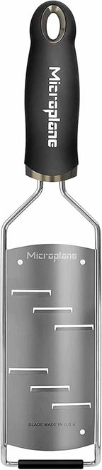 Microplane Gourmet Series Hand Held Parmesan Cheese Shaver (Black)