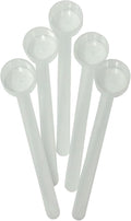 18 mL (18 CC) Long Handle Scoop for Measuring Coffee, Pet Food, Grains, Protein, Spices and Other Dry Goods (Pack of 5)