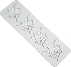 TUKE Silicone Angel Baby Molds - 3D Lace Cake & Fondant Molds for Baking, Resin, Clay & Sugar Craft (Angel Baby 8.84x2.64x0.12inch)