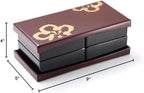 Japanese Bento Box Plum Lunch Container 2-tier Jubako Lacquerware Japan