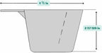 5 Oz. (2/3 Cup | 150 mL) Scoop for Measuring Coffee, Pet Food, Grains, Protein, Spices and Other Dry Goods (Pack of 100)