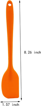 8 Pcs Silicone Spatulas, XYSMZM 8.3 inch Heat Resistant Non-Stick Rubber Spatula for Baking Cooking