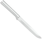 Rada Cutlery 6-Piece Utility/Steak Knife Gift Set (S06), Stainless Steel Hollow Ground Blades, Made in USA, Black Handles