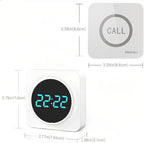 SINGCALL Restaurant Pager System Waiter Calling System Pagers and Beepers for Kitchen,Fast Food,Hotel,Restaurants,Cafe,Bar to Call Waiters 1 Number Display Receiver