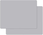 Gartful 2 Pack Silicone Mats for Countertop - 0.05" Thicker, 32" by 24" Extra Large Counter Table Protector, Heat Resistant, Work Desk Pad, Placemat, Multipurpose, Pastry Mat, Light Gray