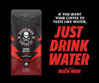 Death Wish Coffee - Single Serve Pods - Dark Roast Coffee Pods - Made with USDA Certified Organic - Extra Kick of Caffeine (100 Count (Pack of 1), Espresso Roast)