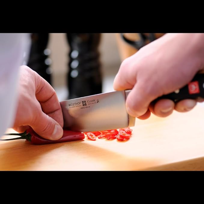 WÜSTHOF Classic 8 Inch Chef’s Knife,Black,8-Inch