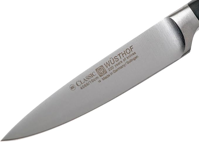 WÜSTHOF Classic 4" Paring Knife, Black