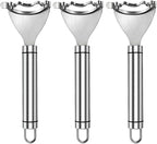 Corn Peeler Cob Stripper, Stainless Steel Cob Remover, Corn Planer Cutter Thresher Scraper, Stripping Tool for Home Kitchen, Corn Scraper 3 PCS