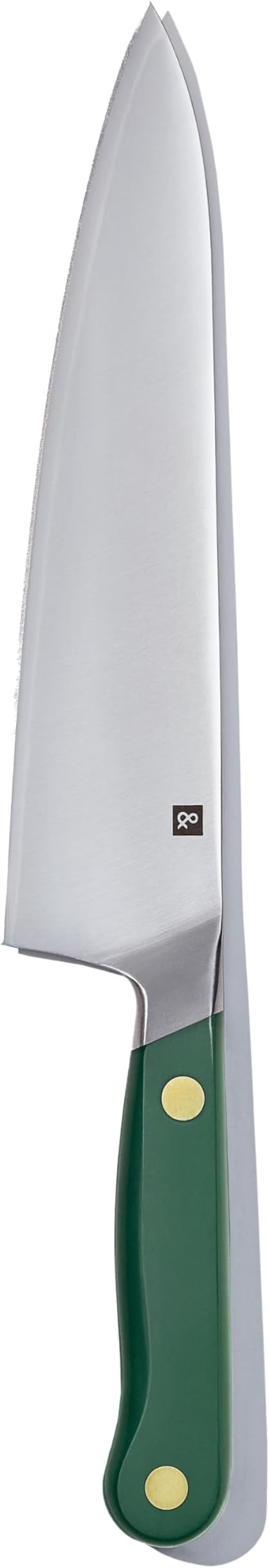 hedley & bennett Professional Chef Knife - Sharp 8 inch Japanese Kitchen Blade - Three-Layer Steel for Cutting Meat and Vegetables - Ergonomic Handle - Cooking Gift - Shiso (Green)