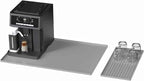 Silicone Coffee Pad, 24-inch x 16-inch Mat, with Removable Baking Tray, Fits Coffee Machines and Baking Sheets
