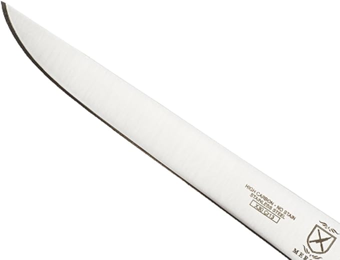 Mercer Culinary M22306 Millennia Black Handle, 6-Inch Stiff, Boning Knife