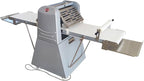 Commercial Dough Roller Sheeter 750W Vertical Dough Danish Pastry Machine Dough Laminator 0.04"-1.96"(1mm-50mm) Crisping Thickness Pasta Roller Bread Shortening Machine 110V