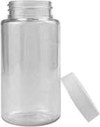 Oil Sampling Bottle - Made in USA - Pack of 24 Oil Analysis Sampling Clear Plastic Bottle 4 oz (120 ml) Capacity with 38-400 Cap Size - FDA Compliant and BPA Free …