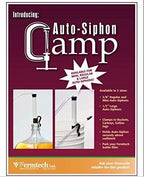 Fermtech Regular Deluxe Siphoning Kit, Regular Auto - Siphon, 24" Pro Wine Bottle Filler, Clamp and Tubing and 30" Brush.