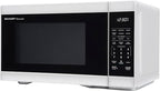 SHARP Countertop Microwave Oven with Removable 12.4" Carousel Turntable, 1000 Watt, 1.1 Cubic Feet, White