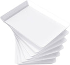 Lifewit Plastic Serving Tray for Party Supplies, White Trays for Serving Food, Reusable Large Platter for Buffet, Fruit, Dessert, Snack, Veggie, Kitchen and Outdoor Use, Rectangle, 14" x 10", 6 Pcs