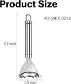 Corn Peeler Cob Stripper, Stainless Steel Cob Remover, Corn Planer Cutter Thresher Scraper, Stripping Tool for Home Kitchen, Corn Scraper 1 PCS