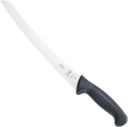 Mercer Culinary M23880 Millennia Black Handle, 10-Inch Curved Wavy Edge, Bread Knife