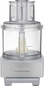 Cuisinart Food Processor 14-Cup Vegetable Chopper for Mincing, Dicing, Shredding, Puree & Kneading Dough, Light Gray Stainless Steel, DFP-14CGRY