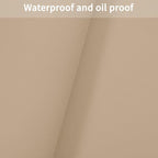 Dining Table Cover Protector for Dining Room Table - Can Be Used On Both Sides Waterproof and Easy to Clean Good Flatness Used for Dining Table(Light Brown+Gray 44x78)