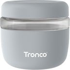 Tronco 24 oz Glass Food Storage Containers with Lids, Airtight, Leak & Spill Proof Glass Lunch Bowls for Meal Prep, Salad, Yogurt, Soup & Stew, Microwave & Dishwasher Safe, BPA-Free, Set of 1