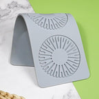 Tuille Molds Silicone Molds Baking Mold Hollow 3D Fondant Lace Chocolate Candy Silicone Molds for Baking, Polymer Clay, Resin, Sugar Craft, Dessert (Water Drop_9.6x3.4x0.12 inch)