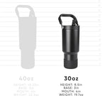 Simple Modern Trek Pivot | 30oz Flip Straw Tumbler with Handle | Water Bottle & Boot | Interchangeable Straw & Chug Lids | Insulated Stainless Steel Jug | Gym Sports Outdoors | Kelly Green