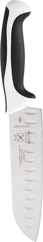 Mercer Culinary Millennia 5-Piece Magnetic Board Set, Bamboo, White Handles (M21981WBH)