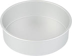 Restaurantware-Met Lux 10 x 3 Inch Straight-Sided Baking Tin, 1 Round Cake Pan - Oven-Ready, Freezable, Anodized Aluminum Round Baking Pan, Greaseproof, For Layer Birthday Cake