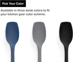 Misen Spoontula - Dishwasher Safe, Heat resistance, Nonstick Safe - Professional-Grade Versatile Kitchen Tool for Stirring, Spponging, Folding and Flipping - 4 Tools in One - Built to Last - Gray
